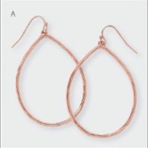 Premier Designs Julia Rose Gold Earrings